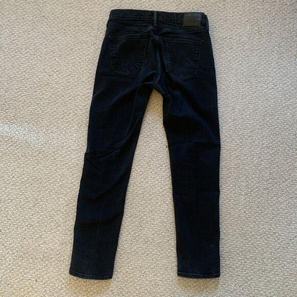 A&F Rustin Athletic Skinny Black Jeans 30x30 - Picture 2 of 9